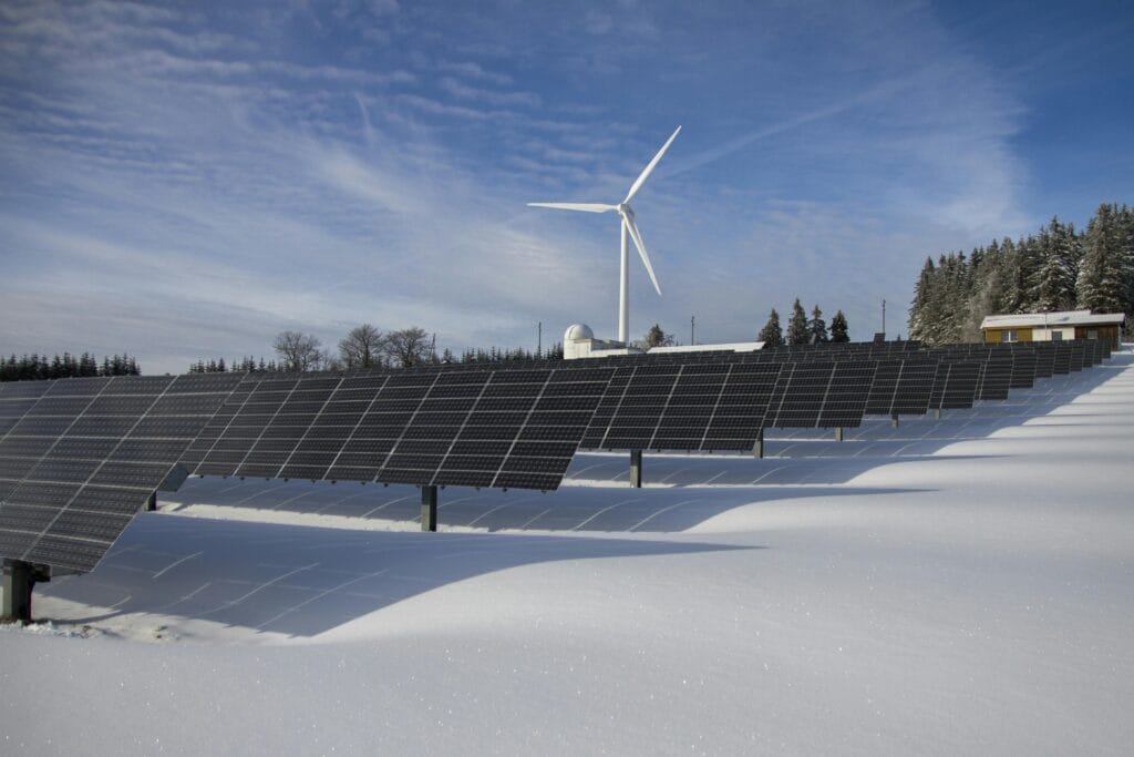 Solar panels in tech trends for sustainability